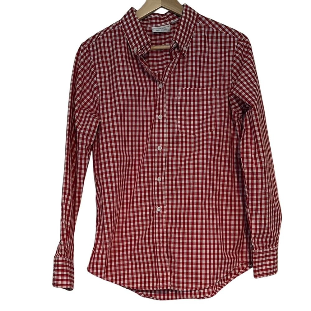 NWOT Chef Works Red Checkered Shirt